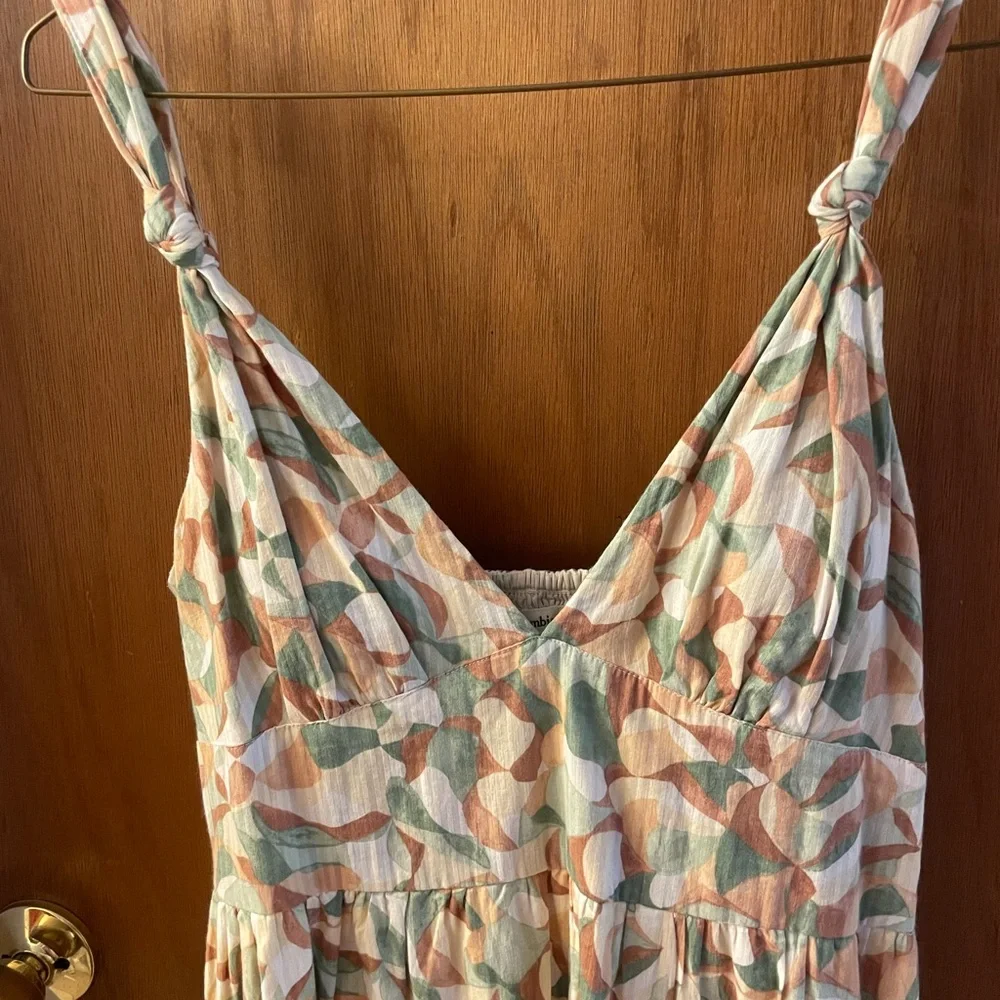 Abercrombie & Fitch Pastel Patterned Maxi Dress